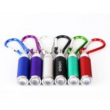 Retractable Mini LED Keychain Flashlight